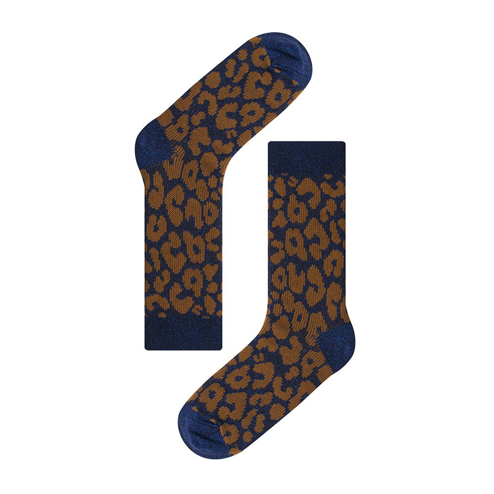 glittering leopard navy (EVENT 30% OFF)