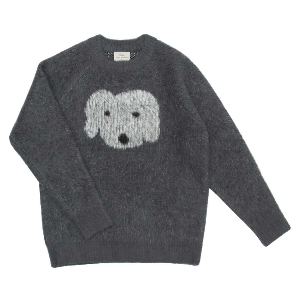 MOGU soft sweater fluffy dog