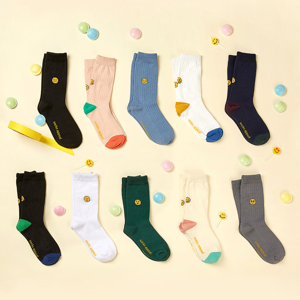 emoji socks 2pack (20% OFF)