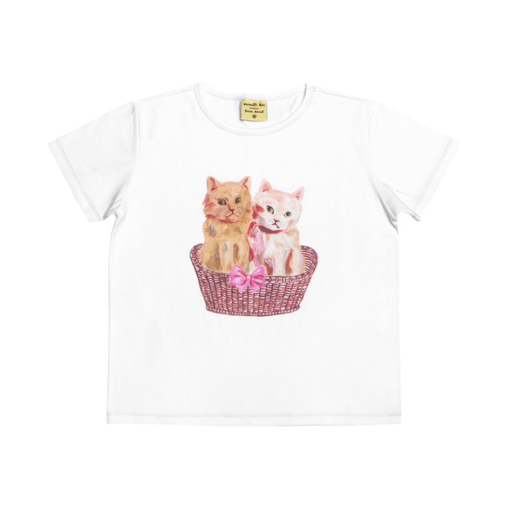 NAT t shirt kitties (10% OFF)
