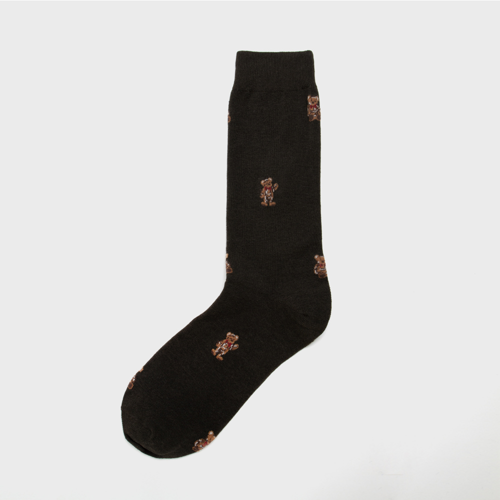 socks brown color image-S1L9