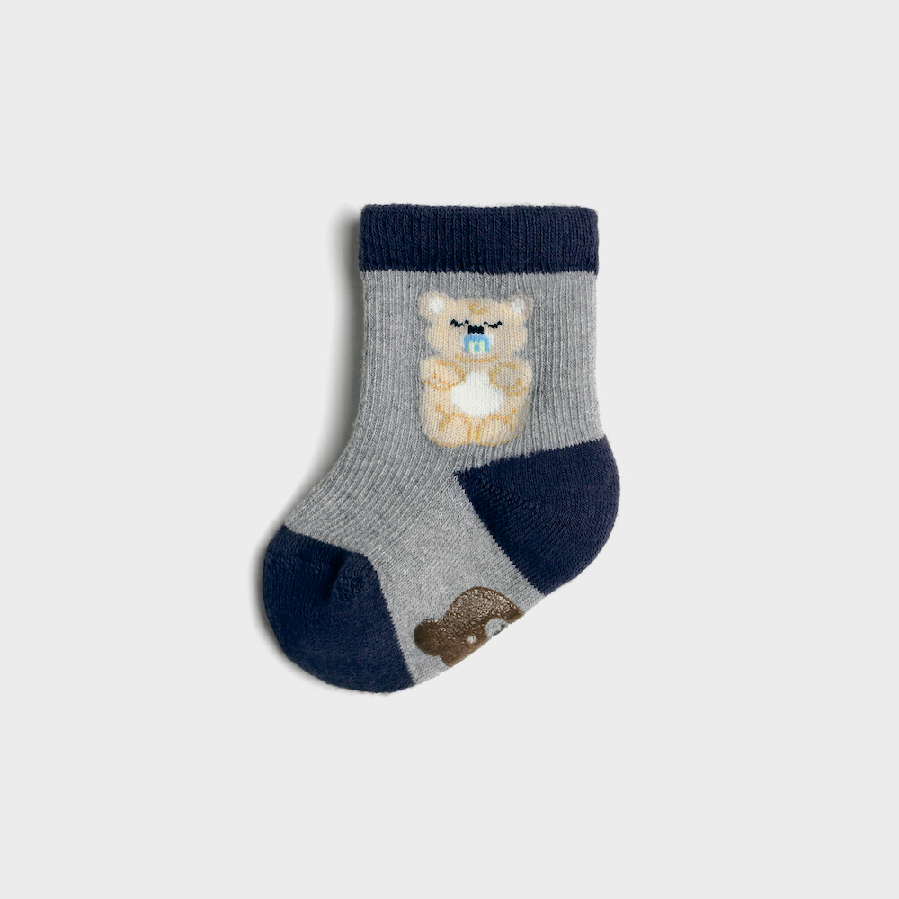 socks grey color image-S1L58