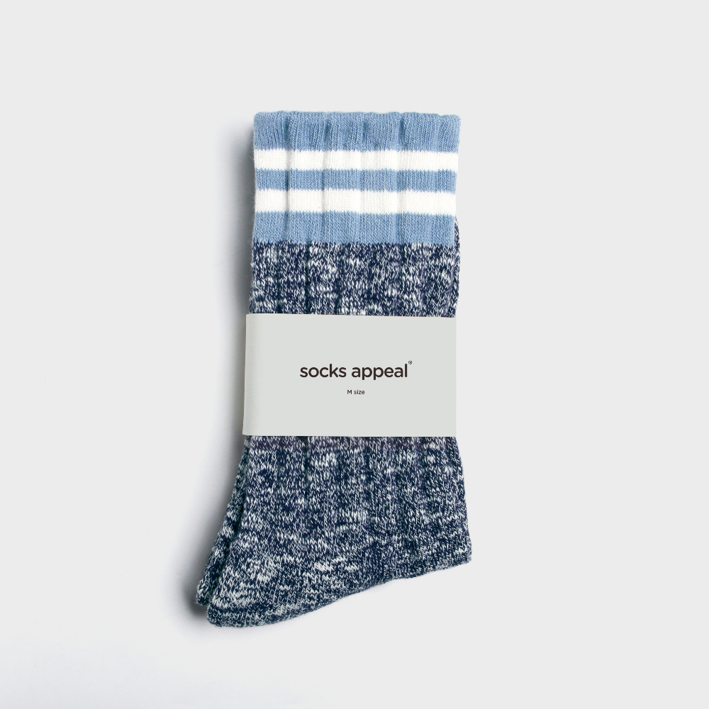 socks navy blue color image-S3L7