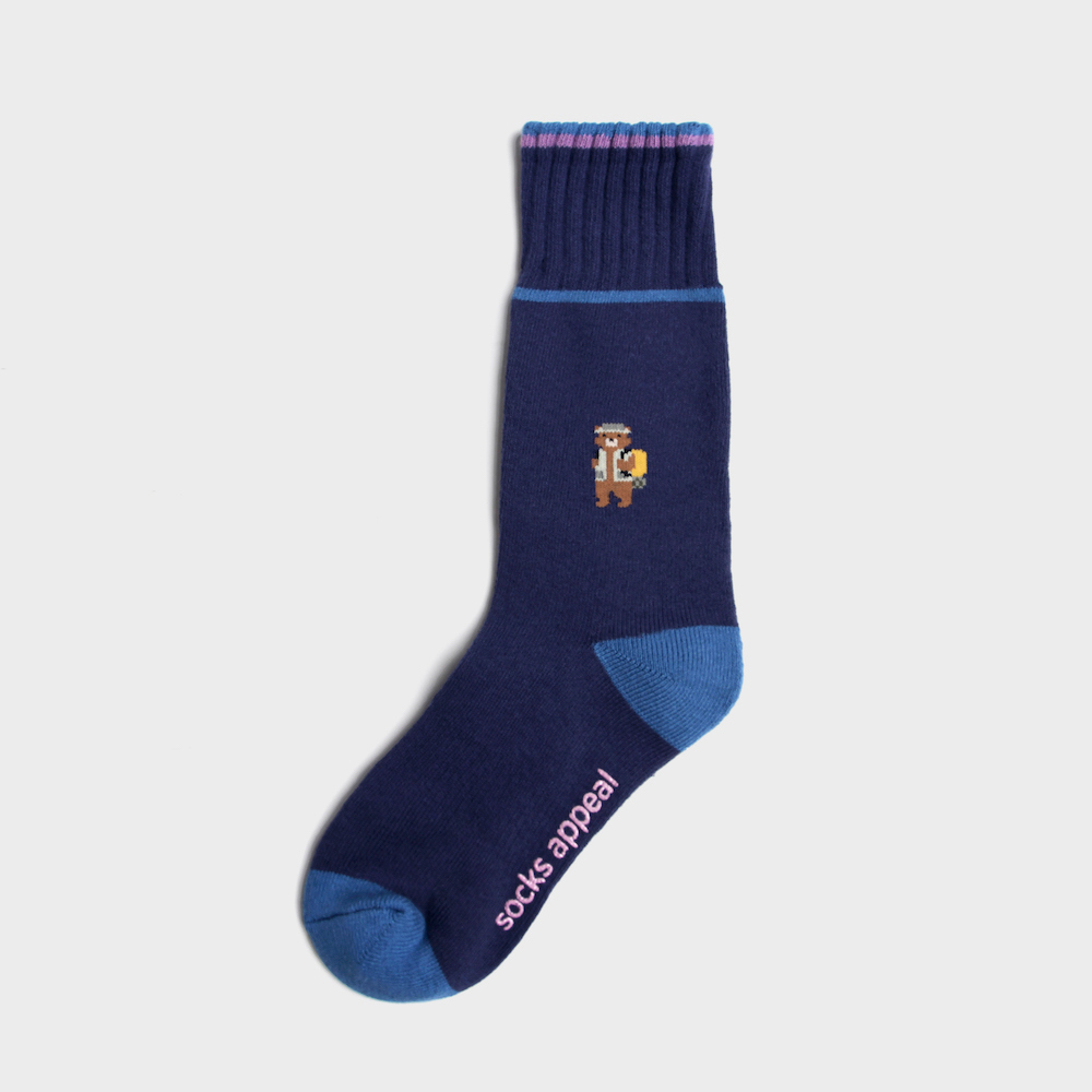 socks violet color image-S3L6