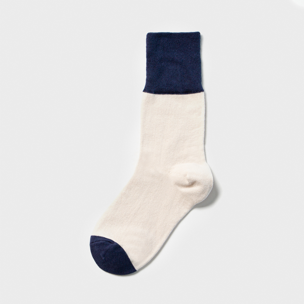 socks cream color image-S1L57