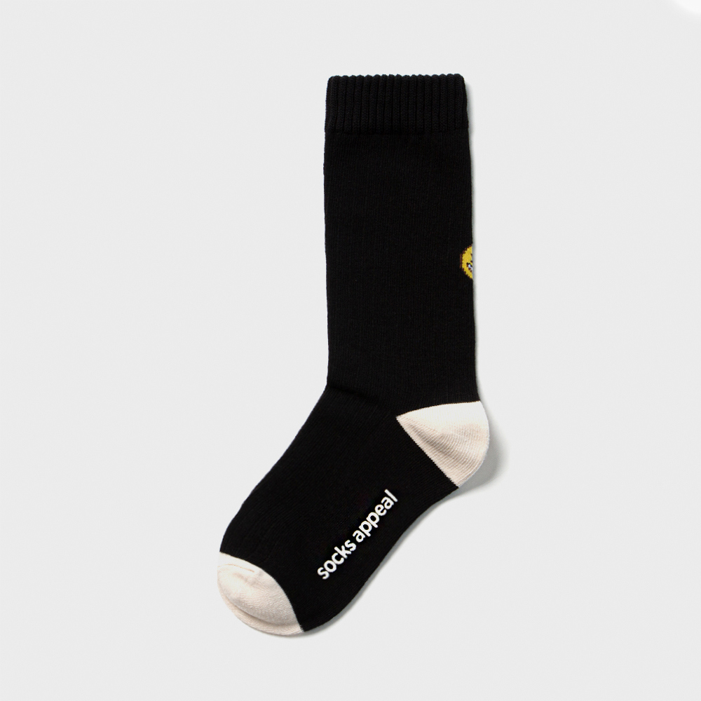 socks charcoal color image-S1L55