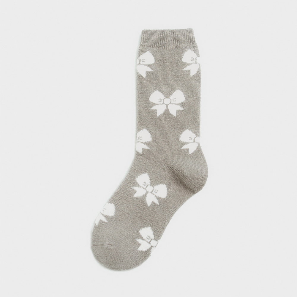 socks cream color image-S8L8