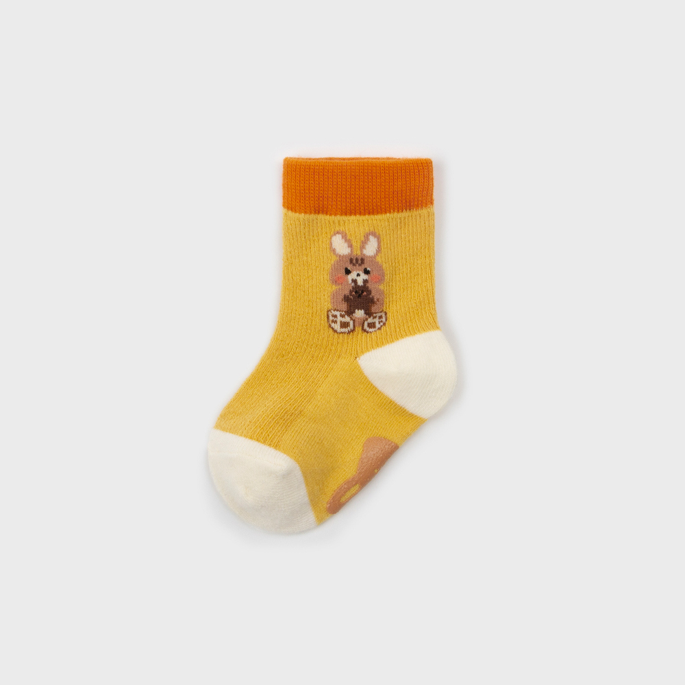 socks mustard color image-S1L10