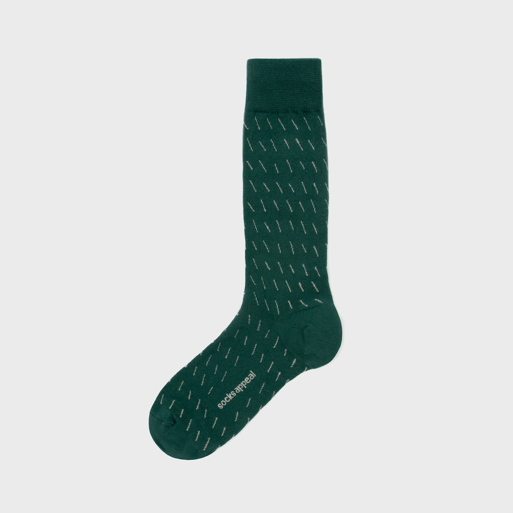 socks green color image-S3L8