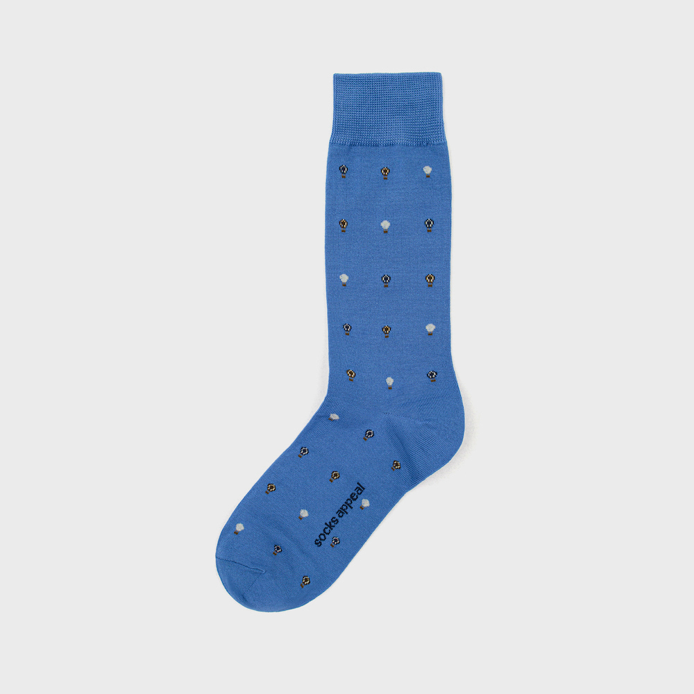socks blue color image-S4L7