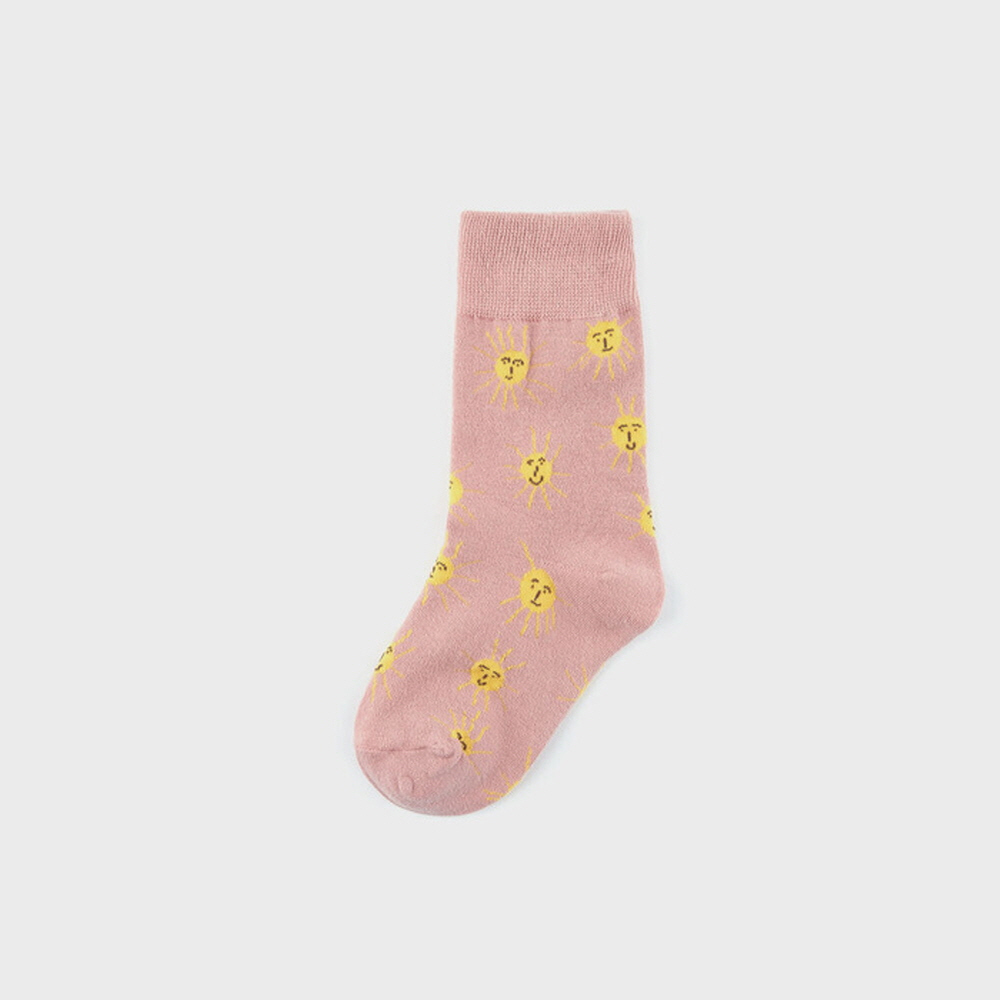 socks baby pink color image-S11L7