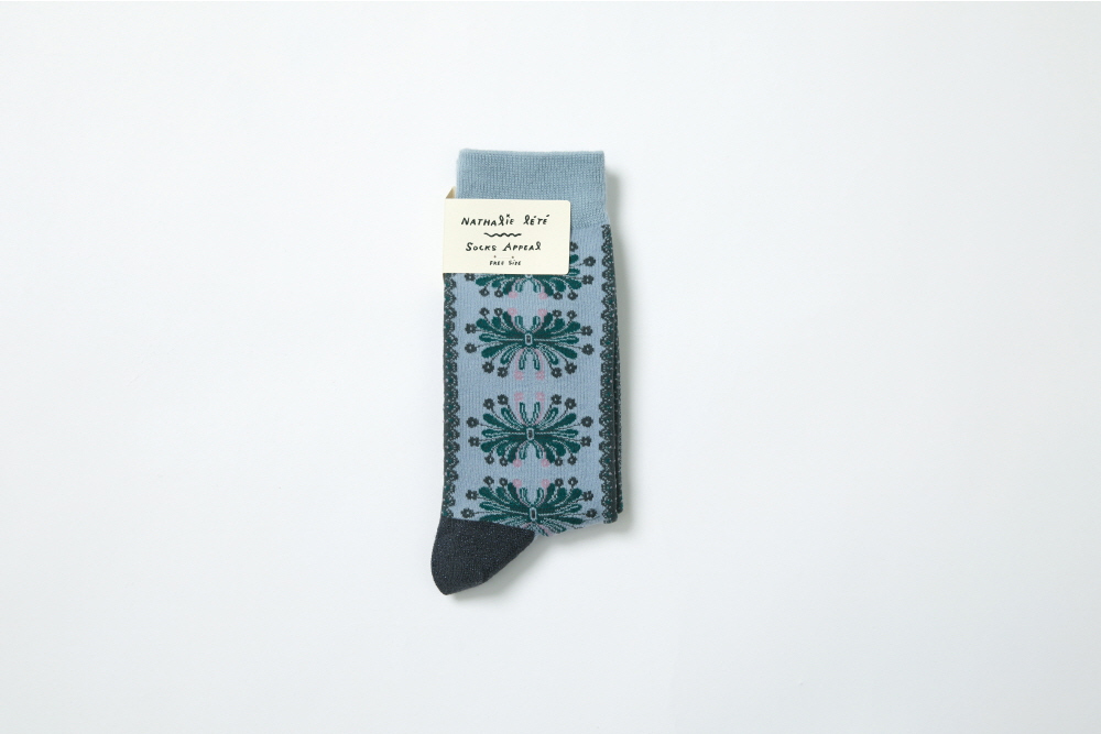 socks lavender color image-S1L9