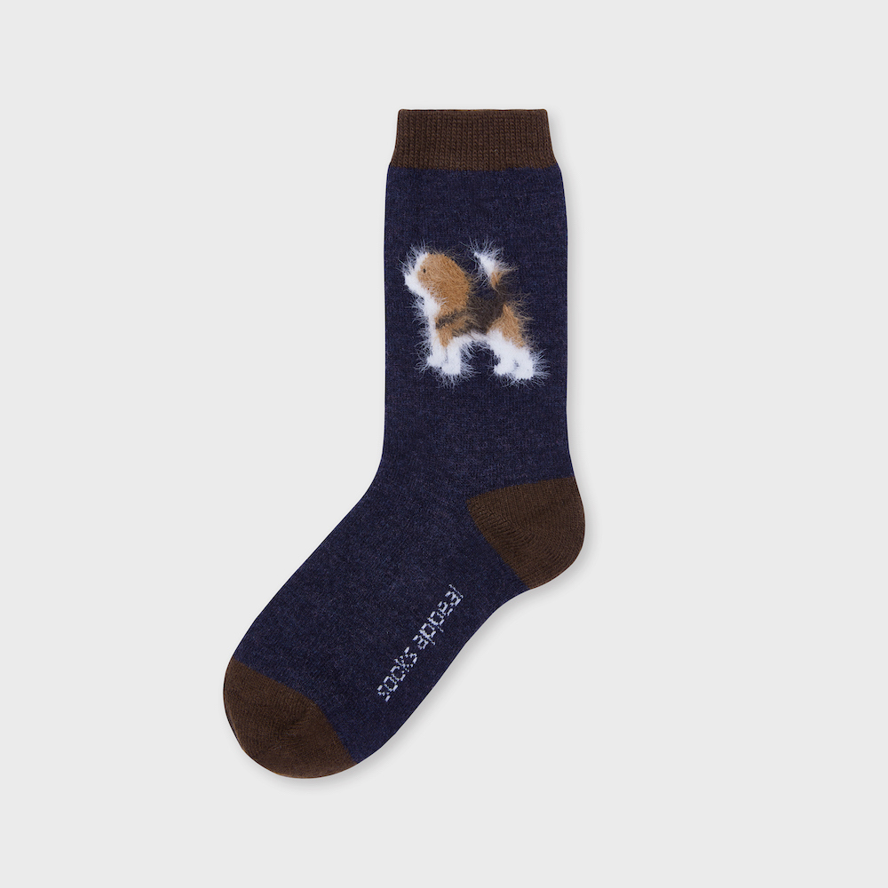 socks white color image-S1L9