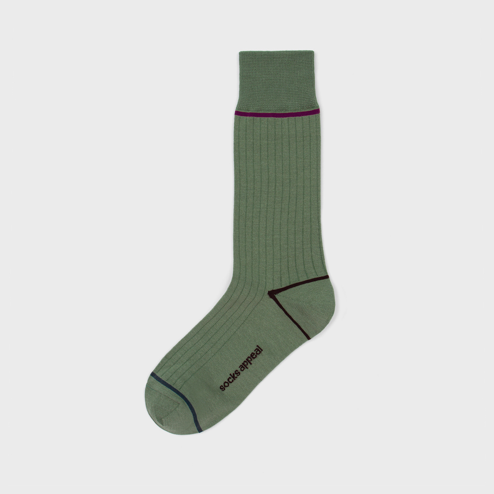 socks khaki color image-S8L21