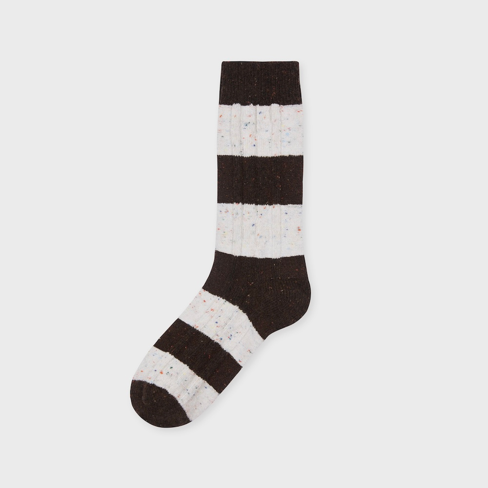 socks brown color image-S6L8