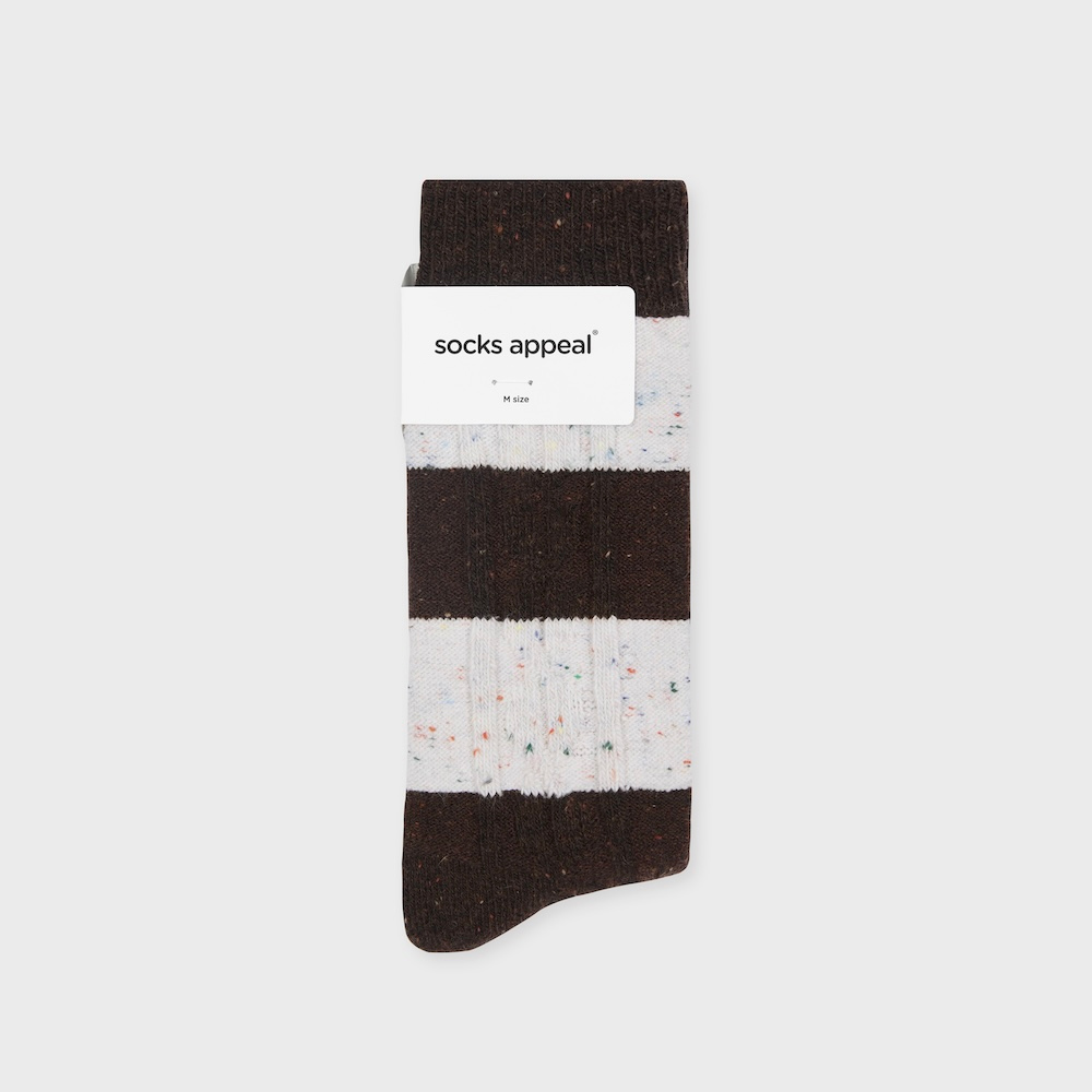socks brown color image-S1L8