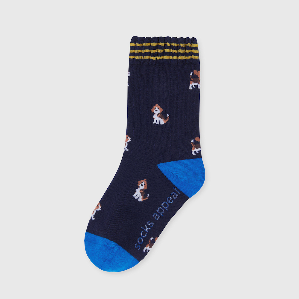 socks charcoal color image-S1L30