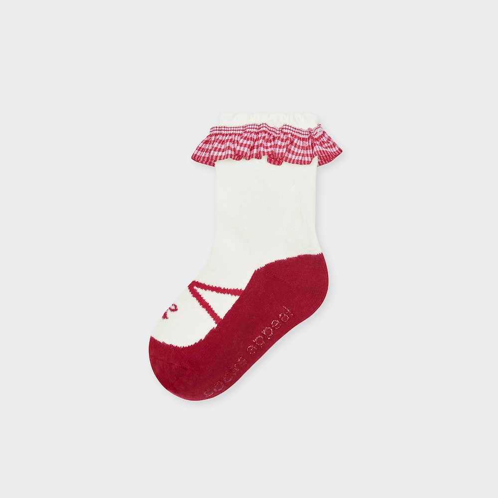 socks rose color image-S1L13