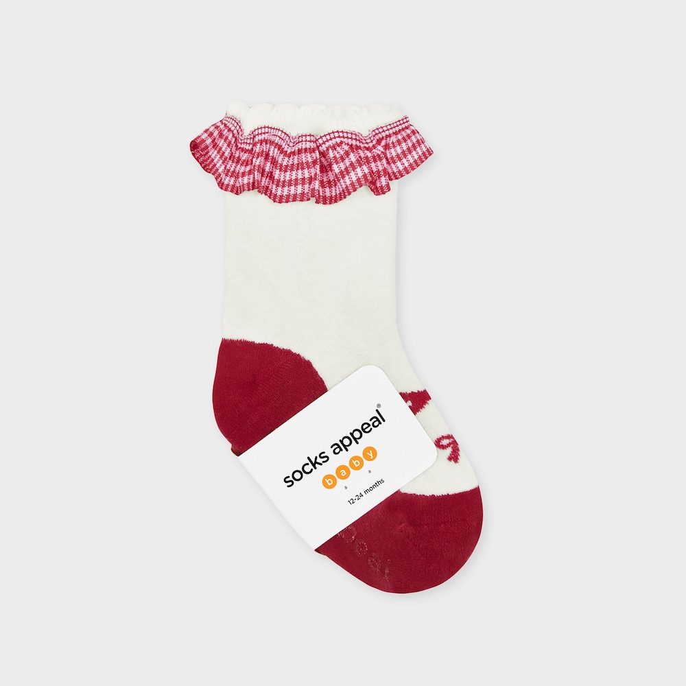 socks rose color image-S1L8