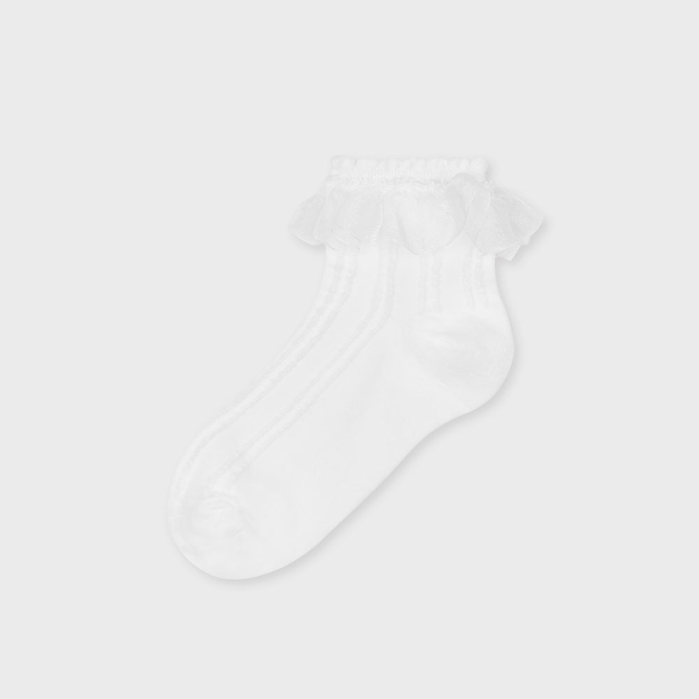 socks white color image-S1L23