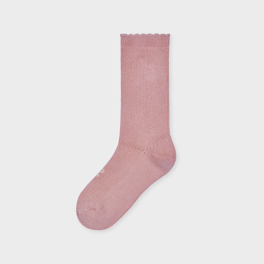 socks baby pink color image-S1L17
