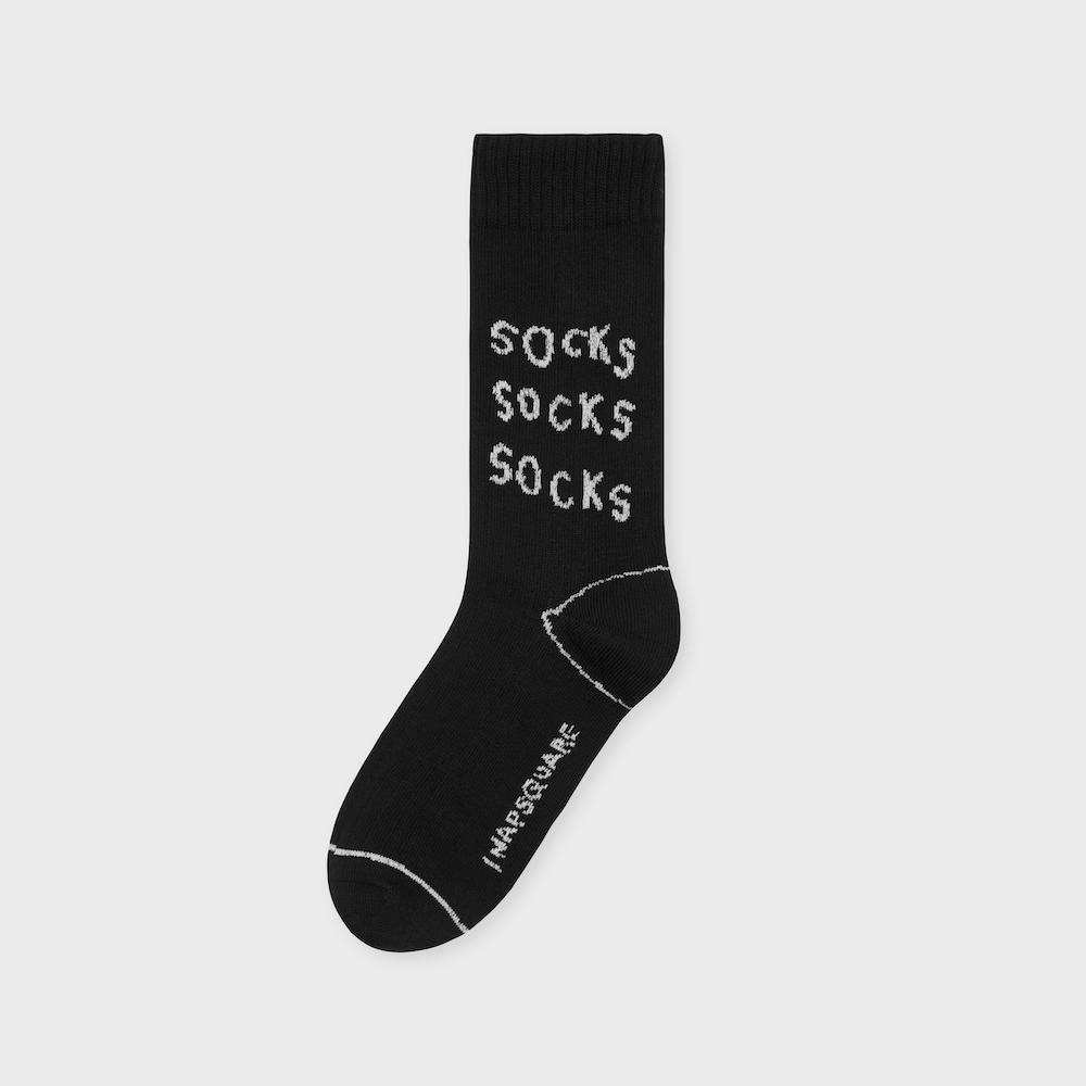 socks charcoal color image-S1L83